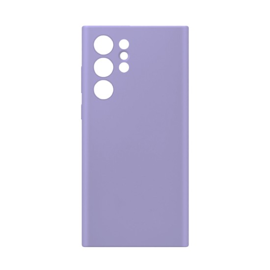 Capa de Silicone para Samsung Galaxy S22 Ultra Roxo